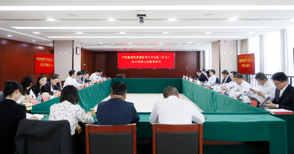 中林集團召開黨委理論學習中心組（擴大）會專題學習習近平總書記關于發展新質生產力的重要論述