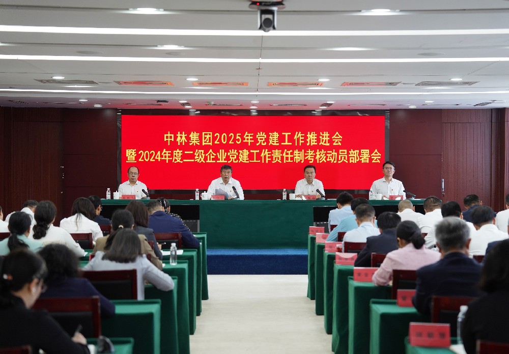 中國林業集團召開2025年度黨建工作推進會