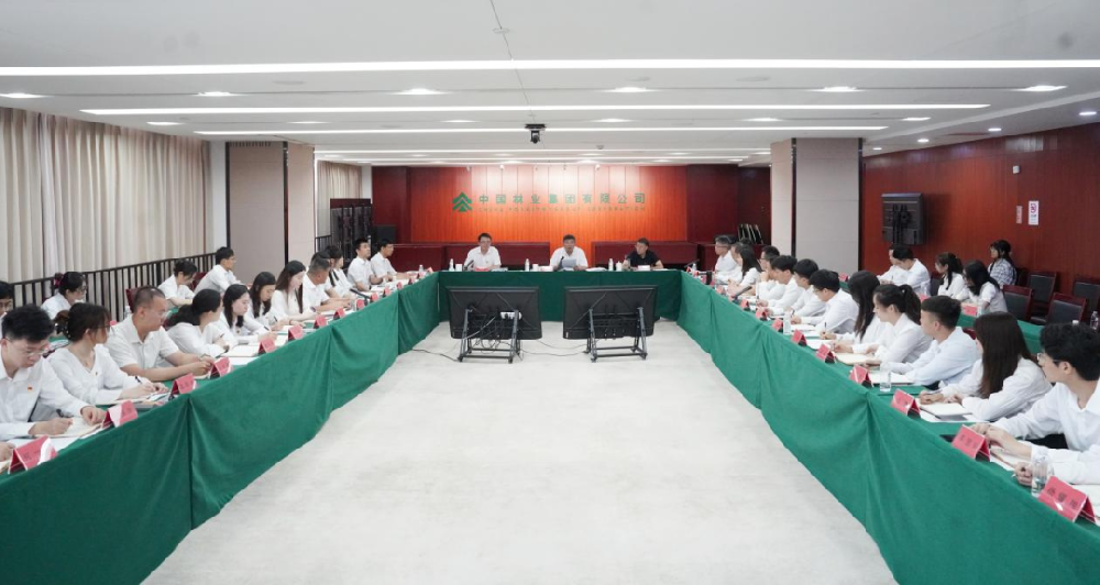 中國林業集團召開總部青年干部基層實踐活動第一批成果交流會暨第二批動員部署會